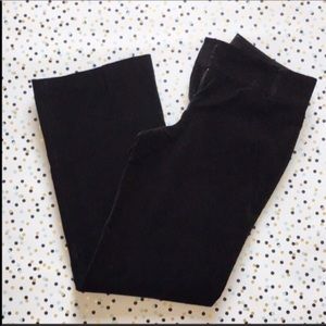 J. Crew Velvet Fit Flare Wide Leg Pants 4P